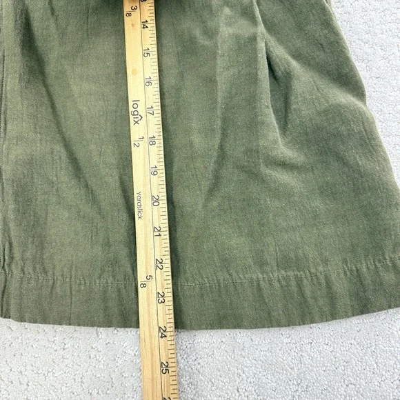 Runaway Bicycle Cotton Silk Poet Blouse Olive Handmade Size S/M $225 Lagenlook